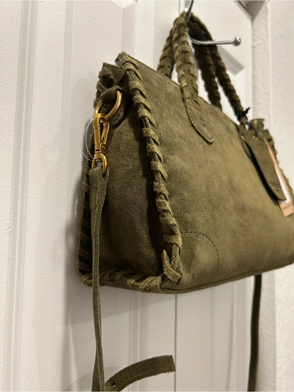 margot olive suede
